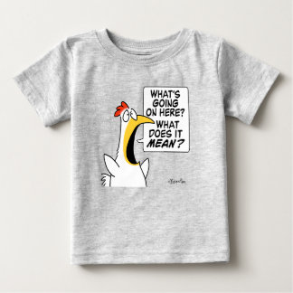 Camiseta De Bebé Pollo existencial de Sandra Boynton