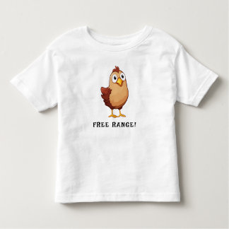 Camiseta De Bebé Pollo Marrón Adorable Lindo de Campo