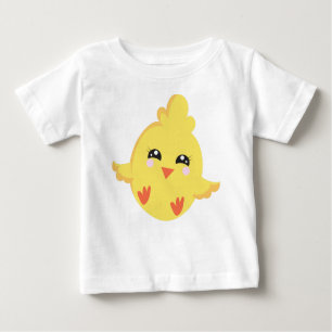 Camiseta De Bebé Pollo, Pollo Infantil, Pollo Pequeño, Pollo