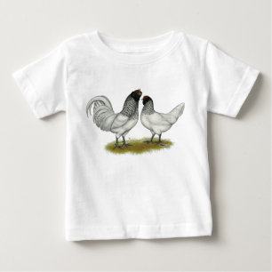 Camiseta De Bebé Pollos de barba de búho de los Países Bajos