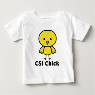 Camiseta De Bebé Polluelo de CSI