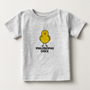 Camiseta De Bebé Polluelo de la filosofía