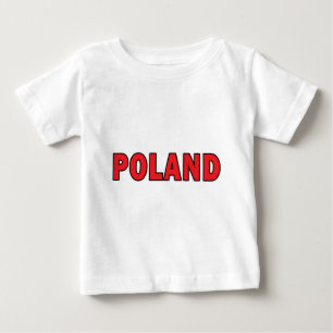 Camiseta De Bebé Polonia