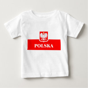 Camiseta De Bebé Polska 1