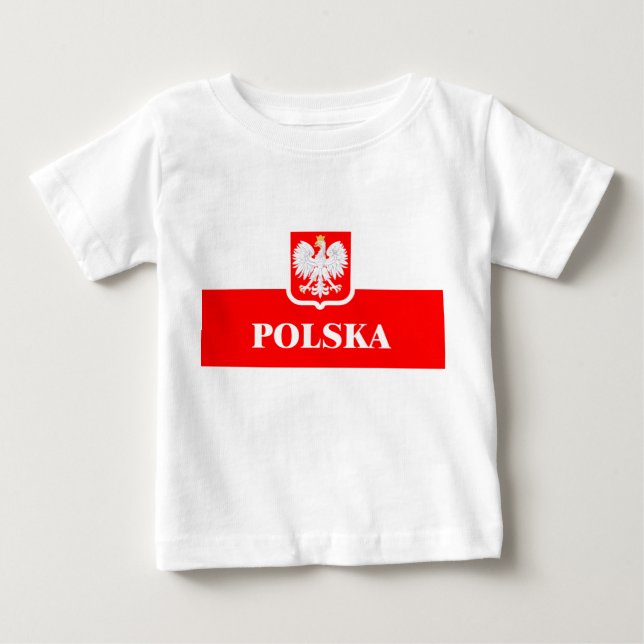 Camiseta De Bebé Polska 1 (Anverso)