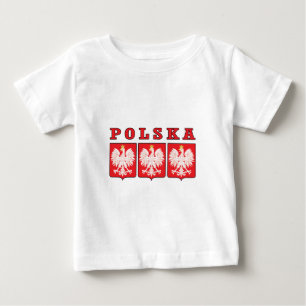 Camiseta De Bebé Polska Eagle Shields