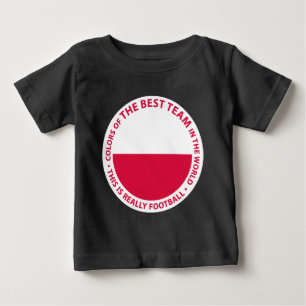 Camiseta De Bebé Polska Poland Art Shield