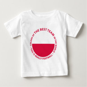 Camiseta De Bebé Polska Poland Art Shield