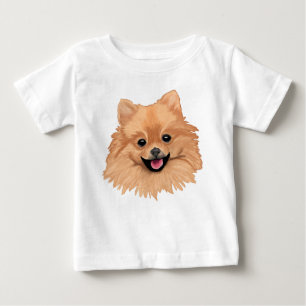 Camiseta De Bebé Pomeranian