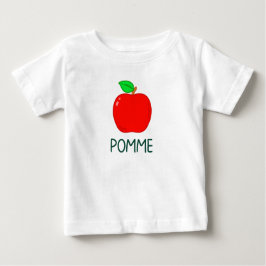 Camiseta De Bebé Pomme