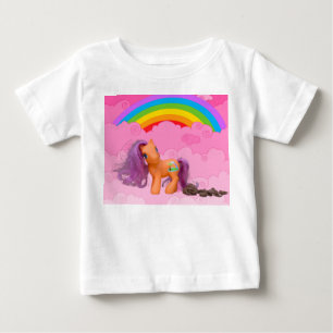 Camiseta De Bebé Poni pequeño.