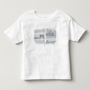 Camiseta De Bebé Poniendo fundaciones, de "Della Architettura", pub