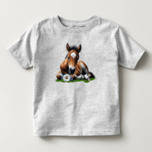Camiseta De Bebé Pony Foal