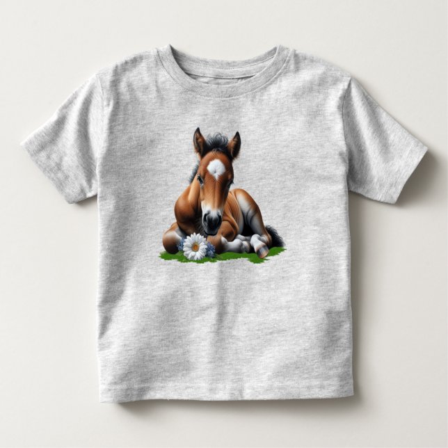 Camiseta De Bebé Pony Foal (Anverso)