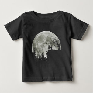 Camiseta De Bebé Poodle Sobre Regalo De Halloween De Montaña Para E