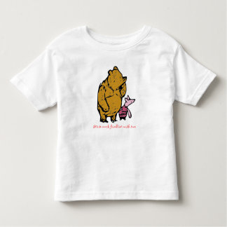 Camiseta De Bebé Pooh y Piglet