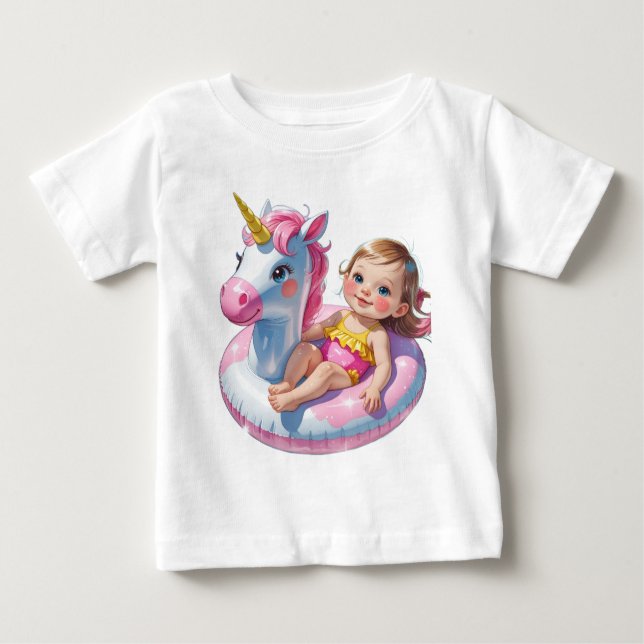 Camiseta De Bebé Pool Days (Anverso)