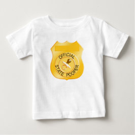 Camiseta De Bebé Pooper Estatal Oficial