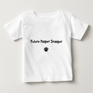 Camiseta De Bebé Pooper futuro Scooper