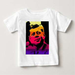 Camiseta De Bebé Pop Art Jack JFK John F. Kennedy