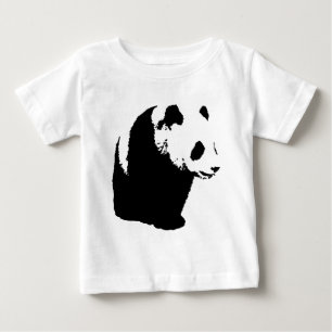 Camiseta De Bebé Pop Art Panda