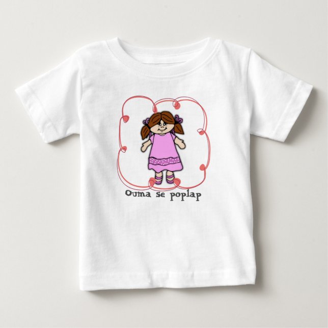 Camiseta De Bebé Poplap del SE de Ouma (Anverso)