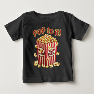 Camiseta De Bebé Poppin' con Style - "¡Pídele!"