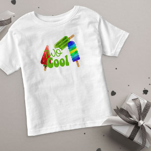 Camiseta De Bebé Popsicle de cumpleaños número 2 de Two Cool Boys