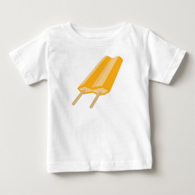Camiseta De Bebé Popsicle dulce del creamsicle (Anverso)