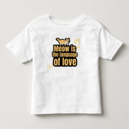 Camiseta De Bebé Por el amor a los gatos