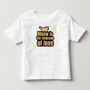 Camiseta De Bebé Por el amor a los gatos