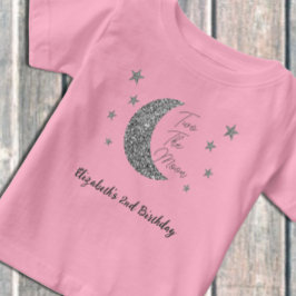 Camiseta de bebé por el segundo cumpleaños Two The