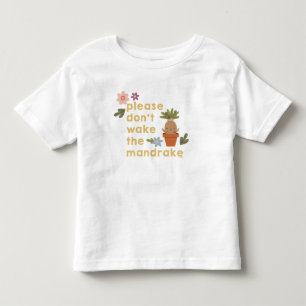 Camiseta De Bebé Por favor no despierten a la mandrágora