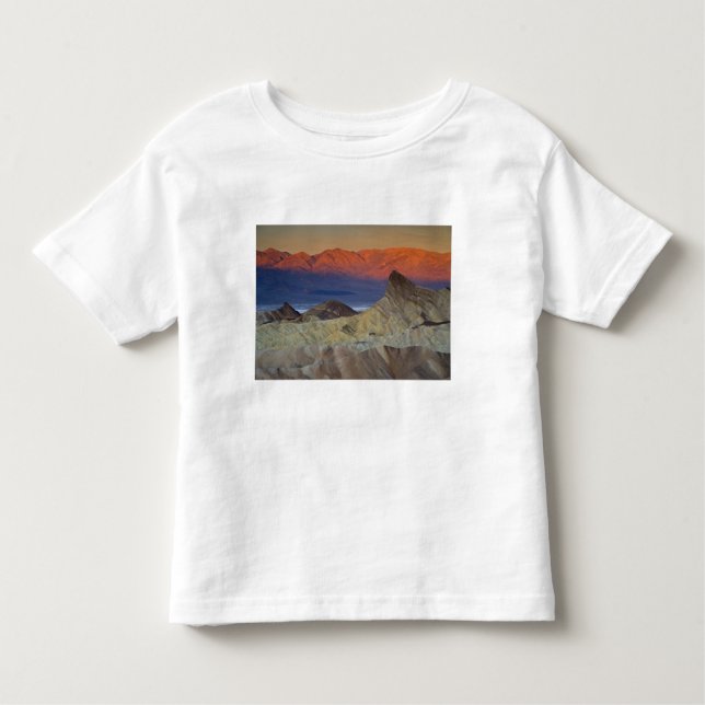 Camiseta De Bebé Por la mañana, primera luz sobre Zabriskie Point y (Anverso)