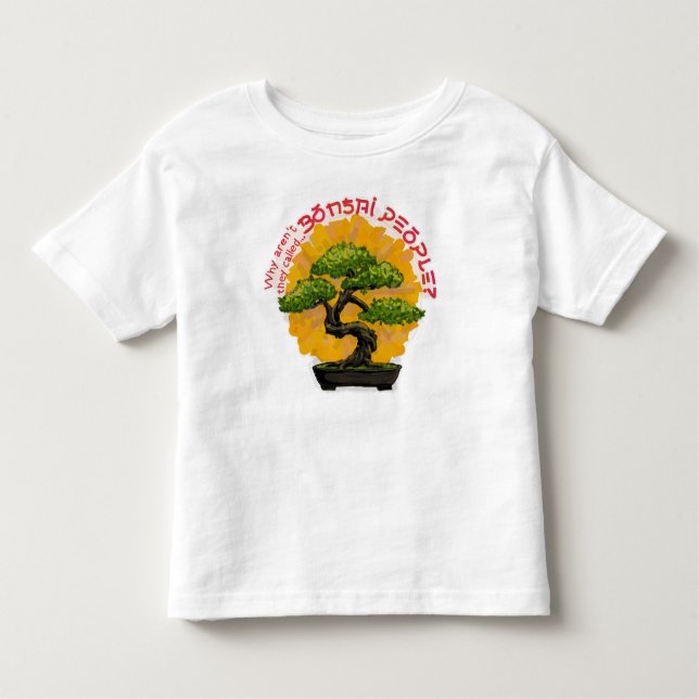 Camiseta De Bebé ¿Por qué no se llaman a los Bonsai People? (Anverso)