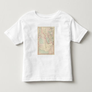 Camiseta De Bebé Porción occidental de Idaho, Montana