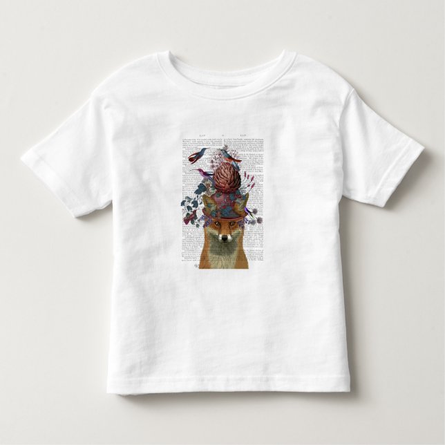 Camiseta De Bebé Portero de aves Fox con Artichoke (Anverso)