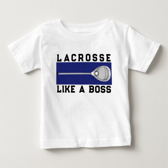 Camiseta De Bebé Portero de Lacrosse (Anverso)