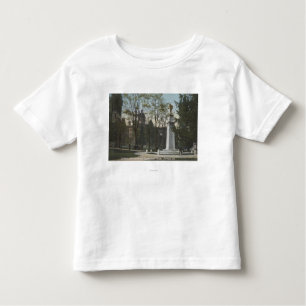 Camiseta De Bebé Portland, Oregon - el monumento del soldado y