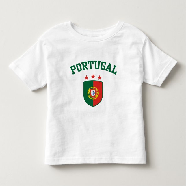 Camiseta De Bebé Portugal (Anverso)