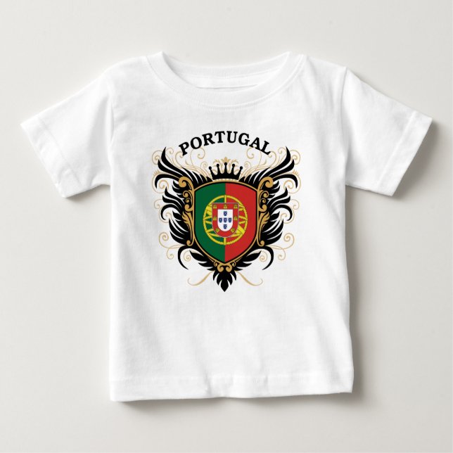 Camiseta De Bebé Portugal (Anverso)