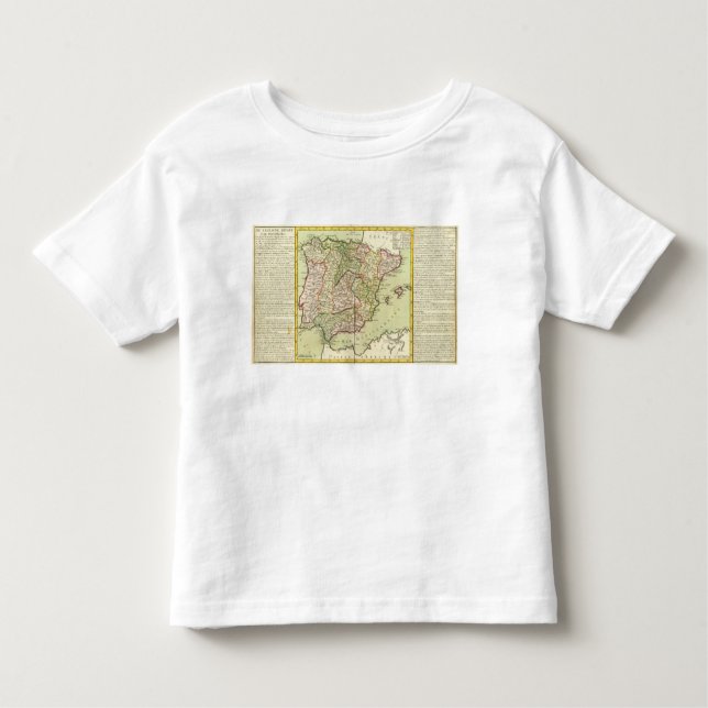 Camiseta De Bebé Portugal y España (Anverso)