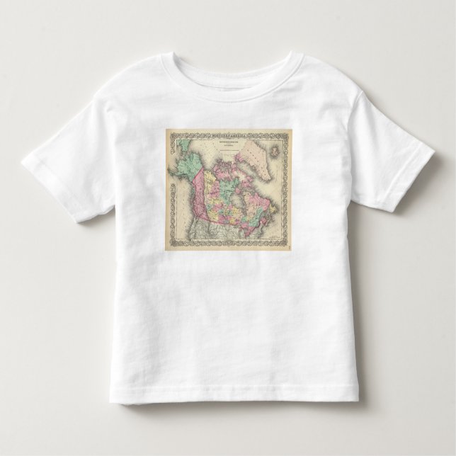 Camiseta De Bebé Posesiones británicas, rusas y danesas (Anverso)