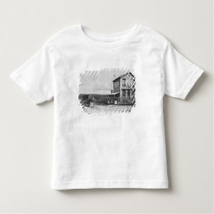 Camiseta De Bebé Postal que representa un "panorama" cerca de