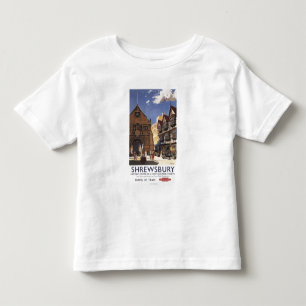 Camiseta De Bebé Poster británico de los ferrocarriles de la vieja