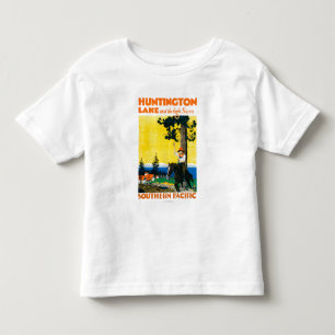 Camiseta De Bebé Poster de Promotinal del lago huntington