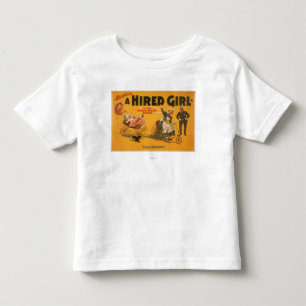 Camiseta De Bebé poster de teatro de comedia "Un Chica contratado"