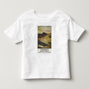 Camiseta De Bebé Poster del ferrocarril del Mountain View de