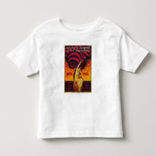 Camiseta De Bebé Poster del promo del fútbol