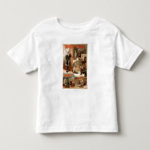 Camiseta De Bebé Poster del teatro de William Shakespeare "Hamlet"